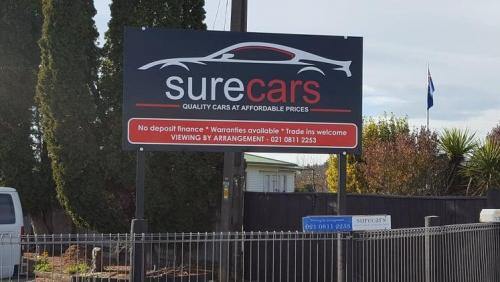 SURE-CARS-GATE-SIGN